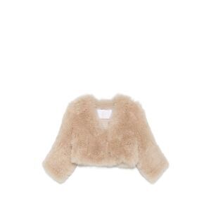 Heva Neutrals Jackets - Faux Fur & Shearling Jackets Women